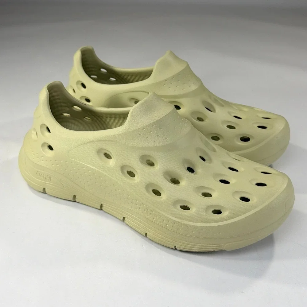 Skechers Arch Fit Go Foam Clog Men 12 Women 14 Sage Green Slip On Comfort Water‎